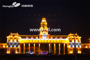 2016年 滿洲里口客運站亮化